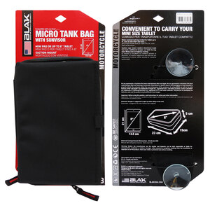Borsa da serbatoio - Ventosa - BLAK