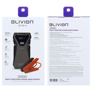 Avviatore con batteria al litio JS/V3-A 12000mAh - BLIVION