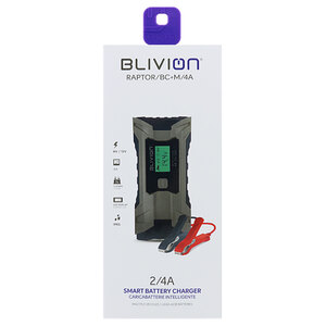 Carica batteria e mantenitore Raptor 4A - BLIVION