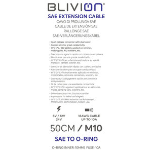 Cavo prolunga SAE>O-Ring - BLIVION