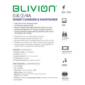 Carica batteria e mantenitore Mavic 4A - BLIVION