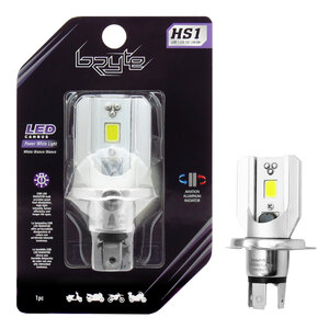 Lampadina moto alogena Xenon HS1 Cob Led - BRYTE BRYTE