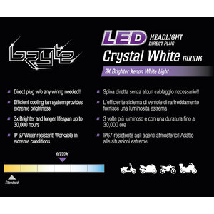 Lampadine - Led H1 Led Headlight Direct Plug - BRYTE