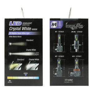 Lampadine - Led H4 H/L Led Headlight Direct Plug - BRYTE