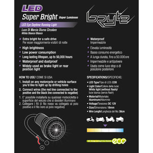 Led moto Led Super Bright Bull's Eye - BRYTE