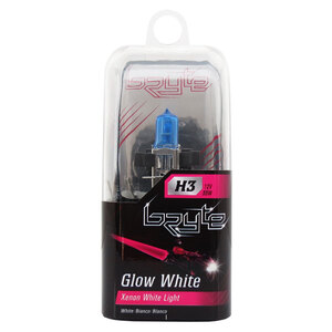 Lampadina moto alogena Xenon Glow H3 - BRYTE