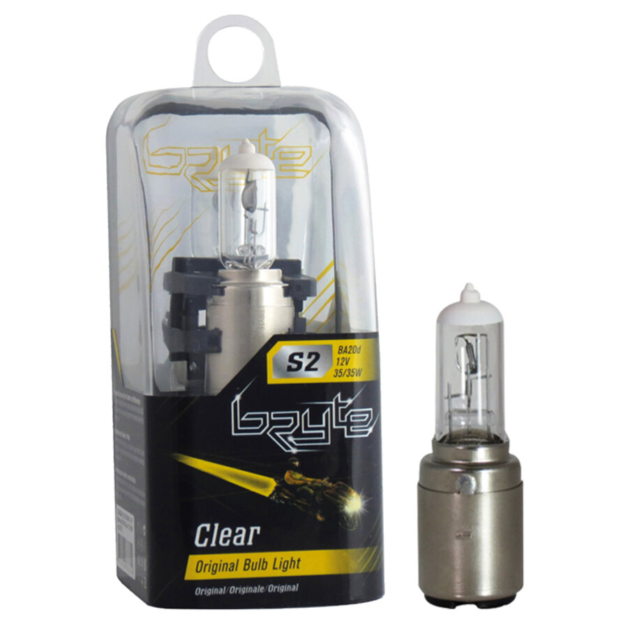 Lampadina moto alogena Clear S2 - BRYTE