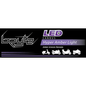 Lampadina moto BAX9S a led BAX9S - BRYTE