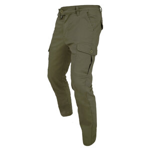 BY CITY - Pantaloni tessuto 5 tasche Army - Pantaloni tessuto 5 tasche