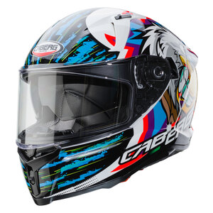 Casco Integrale Avalon Giga CABERG color Nero opaco/fluo - Speedup.it