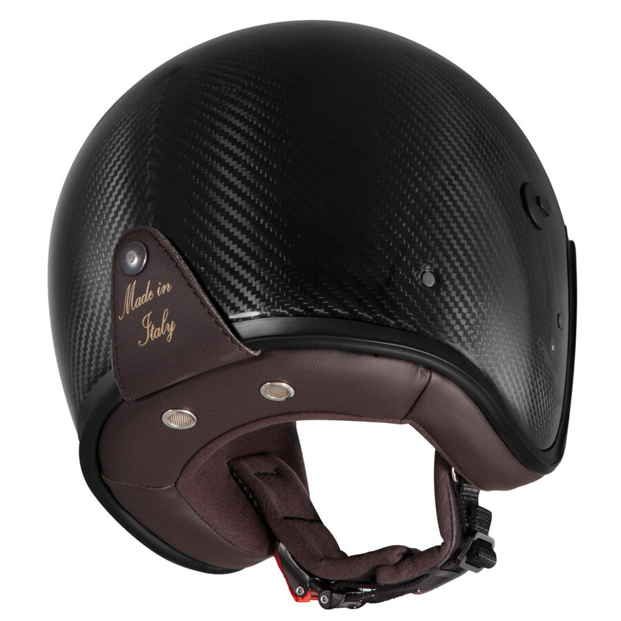 Casco Jet Vintage Freeride Carbon CABERG color Carbonio - Speedup.it