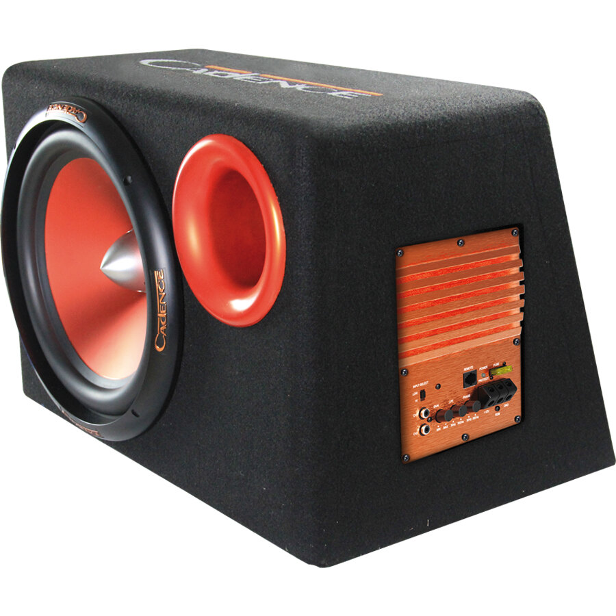 Subwoofer in cassa amplificato Cadence FXB105VA Flash Subwoofer Speedup
