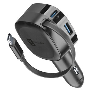 USB da presa accendisigari Retractable Car Charger - CELLULAR LINE CELLULAR LINE