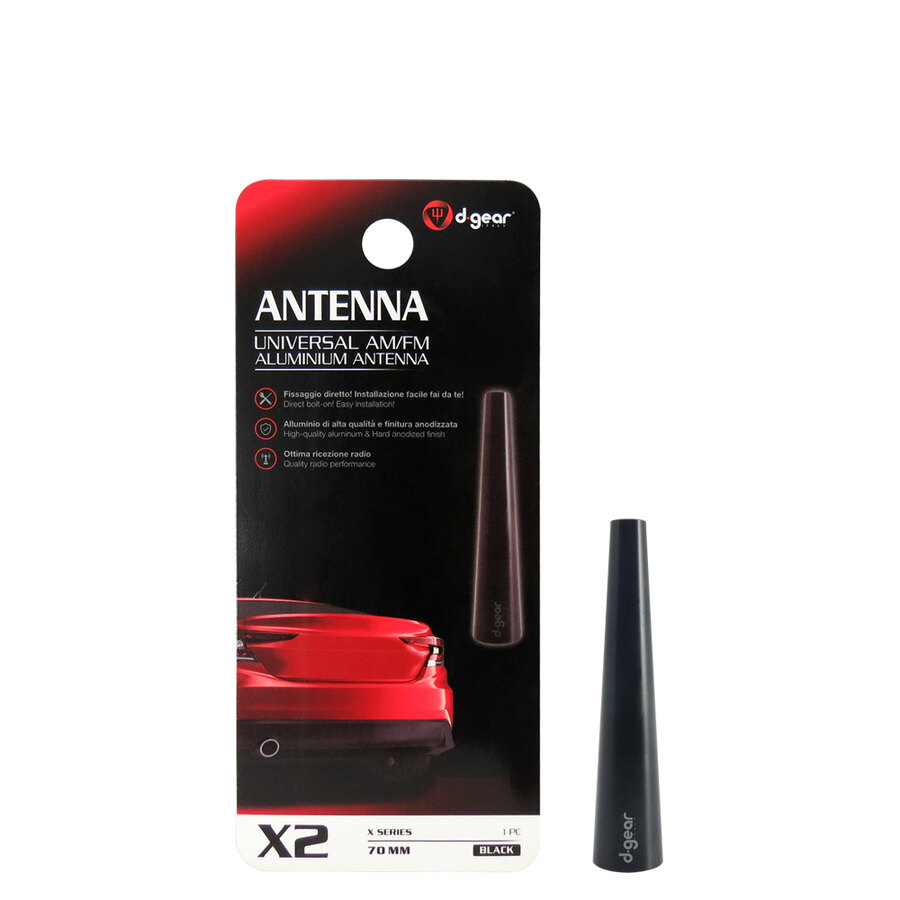 AM-FM in Alluminio Compact X2 - D-GEAR