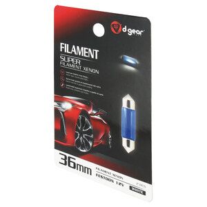 Lampadina a siluro a filamento Super - 36 Feston SV8,5 Lamp - D-GEAR