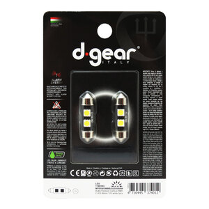 Lampadina a siluro a led XP - Led Feston SV8,5 Canbus - D-GEAR
