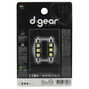 Lampadina a siluro a led GTR - Led Feston SV8,5 Canbus - D-GEAR