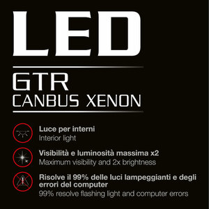 Lampadina a siluro a led XP - Led Feston SV8,5 Canbus - D-GEAR