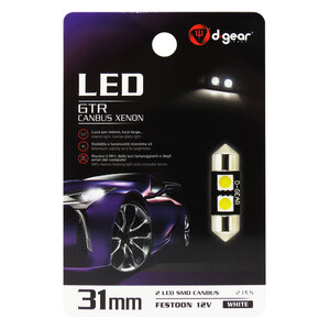 Lampadina a siluro a led XP - Led Feston SV8,5 Canbus - D-GEAR