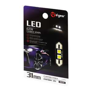 Lampadina a siluro a led XP - Led Feston SV8,5 Canbus - D-GEAR