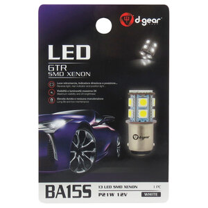 Lampadina BA15S a led GTR - BA15S SMD Led - D-GEAR