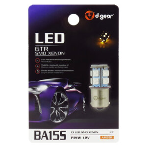 Lampadina BA15S a led GTR - BA15S SMD Led - D-GEAR