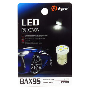 Lampadina BAX9S a led RX - BAX9S Xenon - D-GEAR
