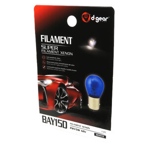 Lampadina BAY15D a filamento BAY15D Super Filament Xenon - D-GEAR