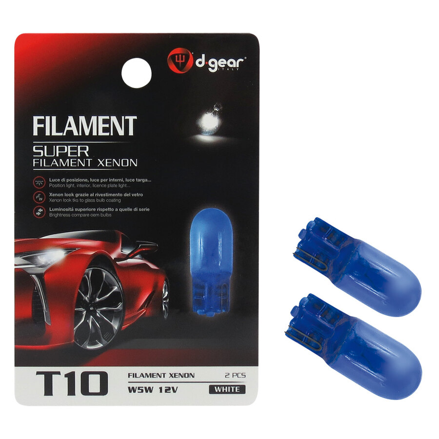 Lampadina T10 a filamento Super - T10 - D-GEAR