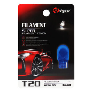 Lampadina T20 a filamento Super - T20 - 2 contatti - D-GEAR