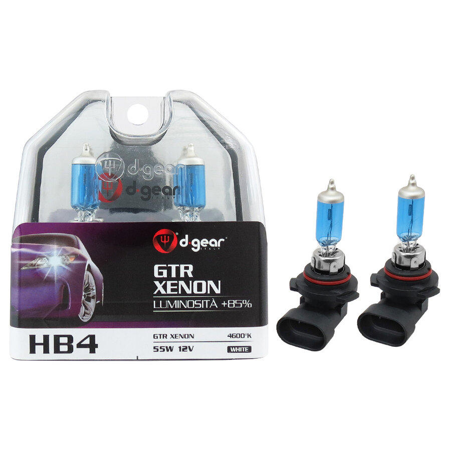 Lampadine Altri Attacchi HB4 - GTR - Extreme White - D-GEAR