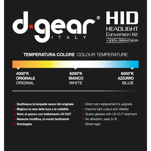 Lampadine D2S D2S-D2C-D2R HID Replacement bulb - D-GEAR