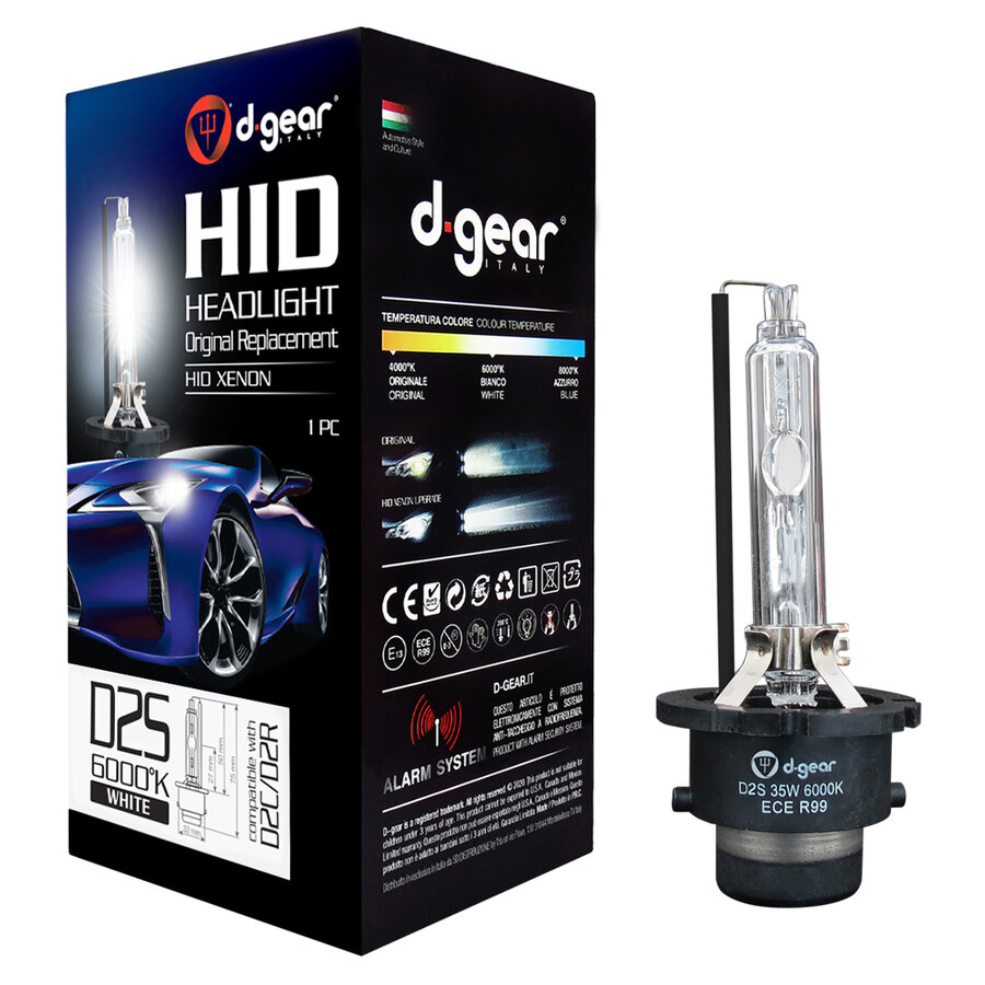 Lampadine D2S D2S-D2C-D2R HID Replacement bulb - D-GEAR