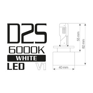 Lampadine D2S D2S-D2C-D2R Led Replacement bulb - D-GEAR