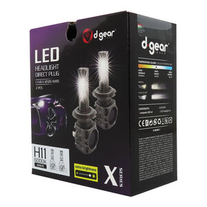 Lampadine H11 X-series Led Headlight Direct Plug - D-GEAR