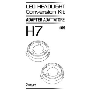 Led Headlight - Adattatore portalampada H7 Mercedes VW - D-GEAR Mercedes A Class, Viano, Volkswagen Golf VI, Golf VII, Jetta, Passat, Scirocco, Tiguan, Touran