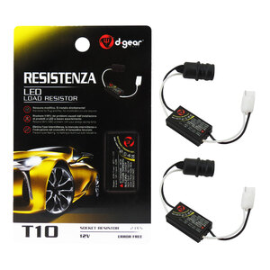 Resistenza lampadine T10 LED - D-GEAR D-GEAR