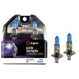 Lampadine H1 H1 - GTR - Extreme Azzurro - D-GEAR D-GEAR