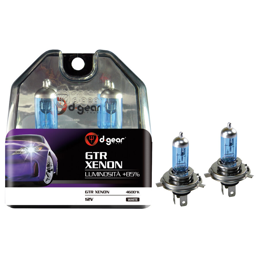 Lampadine H4 H4 - GTR - Extreme White - D-GEAR