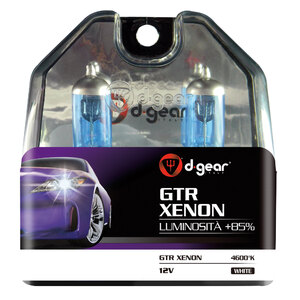 Lampadine H4 H4 - GTR - Extreme White - D-GEAR