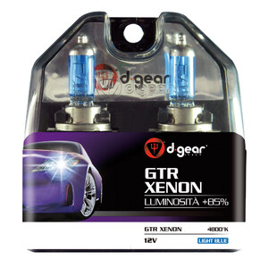 Lampadine H7 H7 - GTR - Extreme Azzurro - D-GEAR