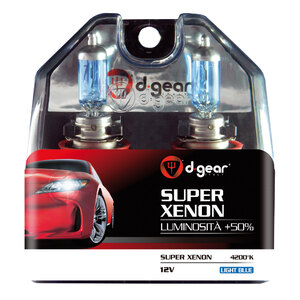 Lampadine Altri Attacchi H8 - Super - Azzurro - D-GEAR