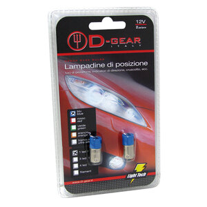 Lampadina BAY9S a led BAY9S - Led Concave - D-GEAR