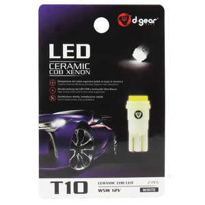 Lampadina T10 a led T10 Ceramic Cob Led - D-GEAR