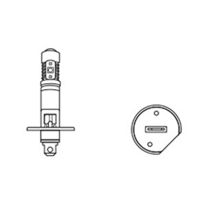 Lampadine H1 Cree Led Fog and Day Light - D-GEAR