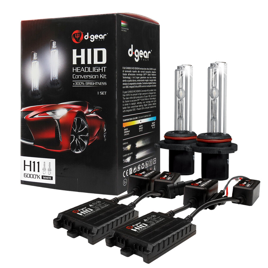 Lampadine H11 Led Projector Headlight Conversion Kit - D-GEAR D-GEAR -  Speedup