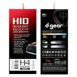 Lampadine H4 H4 Bixenon - HID Replacement bulb - D-GEAR