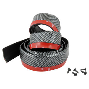 Spoiler adesivo universale Bumper Lip Spoiler Classic Carbon - D-GEAR