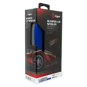 Spoiler adesivo universale Bumper Lip Spoiler Classic Carbon - D-GEAR