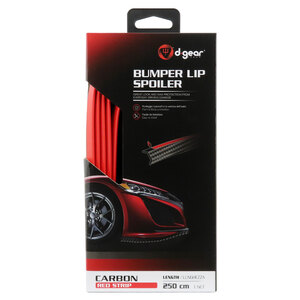 Spoiler adesivo universale Bumper Lip Spoiler Classic Carbon - D-GEAR